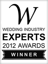 Wedding Idustry Experts 2012 Award Winner
